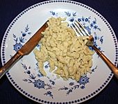 Sp&auml;tzle - selbstgemacht (Bild)