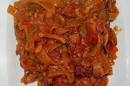 Schnelle Hack - Nudel Pfanne 22
