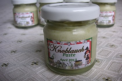 Knoblauch - Paste scharf 1