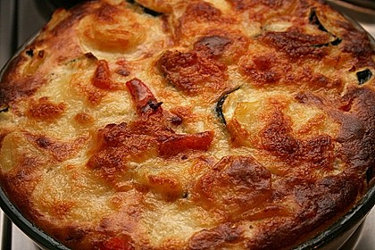 Zucchini - Paprika - Kartoffel - Auflauf 7