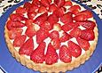 Erdbeer - Pudding - Kuchen Herta