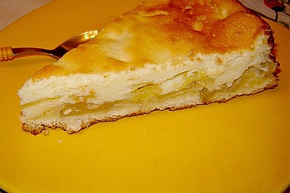 Apfelkuchen mit Quarkguss 4