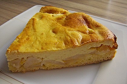 Apfelkuchen mit Quarkguss 5