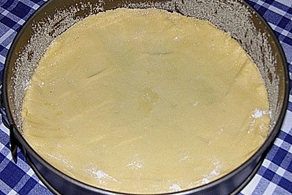 Apfelkuchen mit Quarkguss