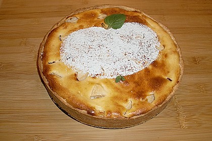 Apfelkuchen mit Quarkguss 6