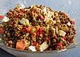 Linsensalat mit Schafsk&auml;se