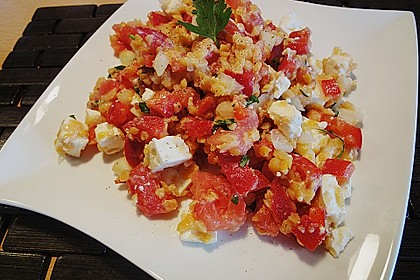 Linsensalat mit Schafsk&auml;se 2
