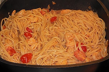 Spaghetti Scampi 13