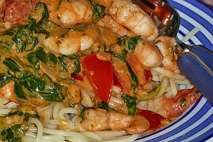 Spaghetti Scampi 1