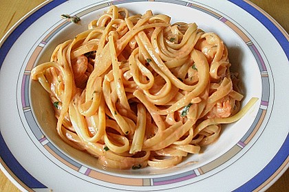 Spaghetti Scampi 10