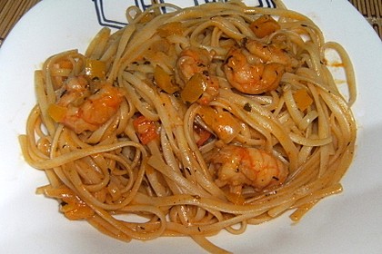 Spaghetti Scampi 9