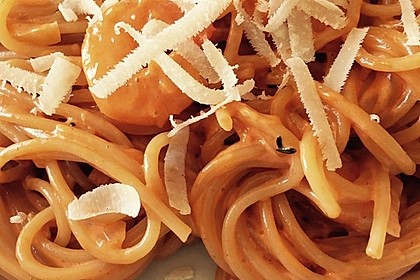 Spaghetti Scampi 5