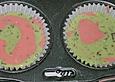 Marmorkuchen Muffins mit saurer Sahne