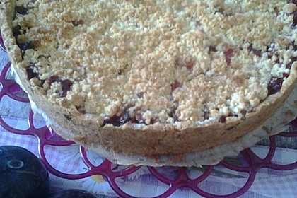Pflaumen - Streusel - Kuchen