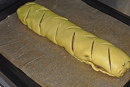 Mürbeteig - Nussrolle 6