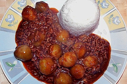 Rosenkohl - Hack - Pfanne 5