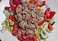Chili con carne -  Salat