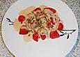 Erdbeeren mit Marzipansauce