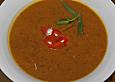 Tomaten - Orangen - Estragonsuppe