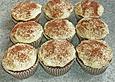 Schwarz - wei&szlig;e Schoko - Muffins