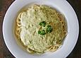 Zucchini - K&auml;se Sauce f&uuml;r Spaghetti