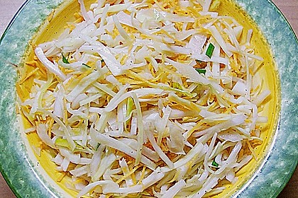 Griechischer Krautsalat mit Karotte und Paprika 5