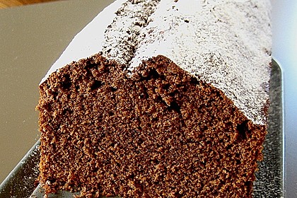 Schokoladenkuchen mit saurer Sahne 1