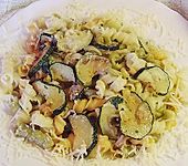 Zucchini - Zitrone Nudeln (Bild)