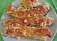 Zucchini mit Hackfleisch - Reis - F&uuml;llung, &uuml;berbacken