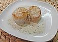 Jakobsmuscheln mit Cherry - Sahnesauce