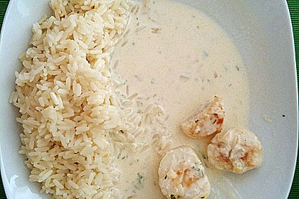 Jakobsmuscheln mit Cherry - Sahnesauce 7