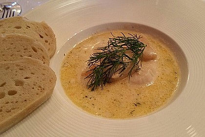 Jakobsmuscheln mit Cherry - Sahnesauce