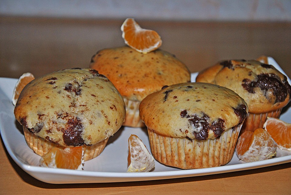 Schoko - Mandarinen Muffins (Rezept mit Bild) von bernsteinfieber ...