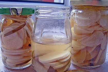 Eingelegter Sandwich - Knoblauch