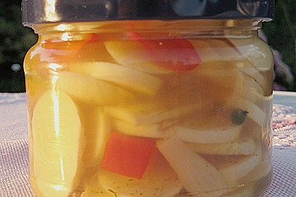 Eingelegter Sandwich - Knoblauch 1