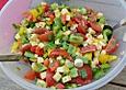 Danisahnes Paprika - K&auml;se Salat