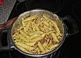 Nudeln in Sauce Bearnaise