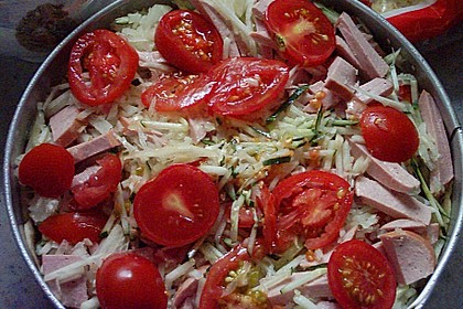 W&uuml;rziger Gem&uuml;sekuchen 5