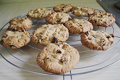 Erdnuss - Rosinen - Cookies 1