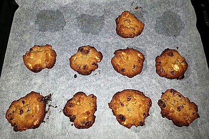 Erdnuss - Rosinen - Cookies 5