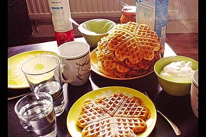 Weltbeste Buttermilchwaffeln 11