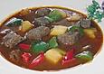 Kesselgulaschsuppe pikant