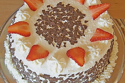 Gewickelte Erdbeer - Tiramisu - Torte 17