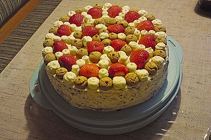 Gewickelte Erdbeer - Tiramisu - Torte 26