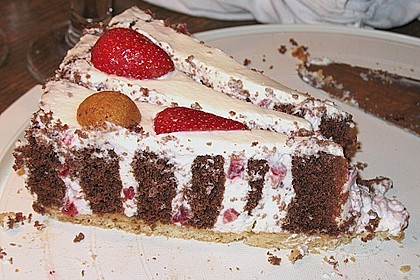 Gewickelte Erdbeer - Tiramisu - Torte 25