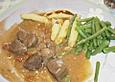 Rehragout mit Schupfnudeln