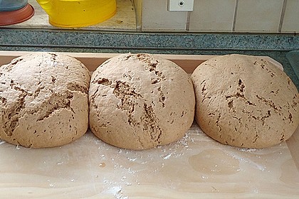 Dinkel - Weizen - Roggenvollkornbrot 3