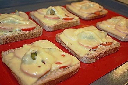 Überbackener Toast