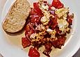 Tomaten mit Feta &uuml;berbacken