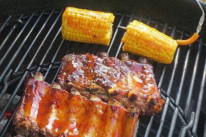 Gegrillte Maiskolben mit Honigbutter 11